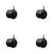 Service Caster 2'' Office Chair Casters Nylon Twin Wheel 7/16'' Grip Ring Stem , 4PK SCC-UHGR02S50-NYS-716-4 - alternate 1